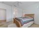 Bright main bedroom with ensuite bathroom, offering a relaxing retreat and ample natural light at 10389 Walking View Ct, Las Vegas, NV 89135