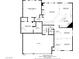 Detailed floor plan showing layout, room dimensions, and placement of key features at 1421 Via Savona Dr, Henderson, NV 89052