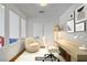 Bright home office with a modern desk, comfortable chair and natural light at 1421 Via Savona Dr, Henderson, NV 89052