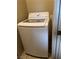 Image of the white LG washing machine at 1853 Citroen St, Las Vegas, NV 89142