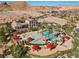 Resort-style community with luxury homes, pools, and mountain views at 20 Via Visione # 105, Henderson, NV 89011