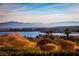 Distant shot showcasing a beautiful lake and mountainous landscape at 20 Via Visione # 105, Henderson, NV 89011