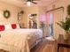 Cozy main bedroom with walk-in closet, natural light and decorative accents at 2050 W Warm Springs Rd # 411, Henderson, NV 89014