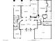 Detailed floor plan showcasing the layout of this home's bedrooms, living spaces, and kitchen at 2257 Lauren Dr, Las Vegas, NV 89134