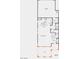 First-floor floor plan showcasing the layout of the garage, kitchen, and great room at 2501 Rofrano Pl, Henderson, NV 89044