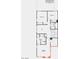 Second-floor floor plan showing the layout of the bedrooms, loft, and primary bathroom at 2501 Rofrano Pl, Henderson, NV 89044
