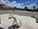 A spacious backyard featuring a concrete patio and ample space for outdoor activities at 3261 Winery Rd, Pahrump, NV 89048