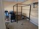 Bedroom with bare four-post bed frame at 3261 Winery Rd, Pahrump, NV 89048