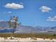 Beautiful mountain views from the property showcase a tranquil natural setting at 3261 Winery Rd, Pahrump, NV 89048
