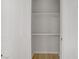 Linen closet with ample shelving at 4310 Sandy River Dr # 70, Las Vegas, NV 89103