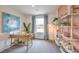 Bright office space with a desk, decor, and window at 4839 Orchid Ridge Ave # 96, Las Vegas, NV 89141