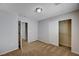 Bedroom with closet and neutral carpet at 5239 Tartan Hill Ave, Las Vegas, NV 89141