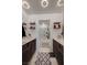 Double vanity bathroom leading to shower at 759 Pickled Pepper Pl, Henderson, NV 89011