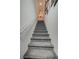 Carpeted staircase with a view from the bottom of the stairs at 759 Pickled Pepper Pl, Henderson, NV 89011
