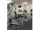 Workout area with weightlifting and cardio equipment at 7885 W Flamingo Rd # 1064, Las Vegas, NV 89147