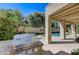 Covered patio with built in outdoor grill and sink area, perfect for entertaining at 8121 Castle Pines Ave, Las Vegas, NV 89113