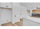 Kitchen area with a walk-in pantry and easy access to the fireplace living room at 8725 Russet Hills Ct, Las Vegas, NV 89147