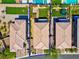 Real estate featuring a manicured backyard within a vibrant community perfect for serene outdoor enjoyment at 880 Cirrus Cloud Ave, Las Vegas, NV 89138