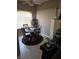 View of dining table with dark-stained wood chairs at 9000 Las Vegas Blvd # 2061, Las Vegas, NV 89123