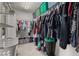 Walk-in closet providing ample hanging and shelving space for organized storage at 1066 Aspen Valley Ave, Las Vegas, NV 89123