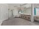 Primary bathroom showcasing a shower, soaking tub, and vanity with ample lighting at 1066 Aspen Valley Ave, Las Vegas, NV 89123