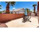 Inviting backyard patio area, perfect for outdoor dining and entertaining guests at 1066 Aspen Valley Ave, Las Vegas, NV 89123