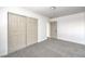 Bedroom features closet and carpeted floors at 1116 E Owens Ave, North Las Vegas, NV 89030