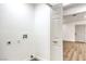 Small, bright, laundry room with utility hookups at 1116 E Owens Ave, North Las Vegas, NV 89030
