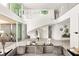 Spacious foyer with spiral staircase, modern decor, soaring ceilings, and an open-concept design at 13 Rockstream Dr, Henderson, NV 89012