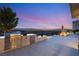 Outdoor kitchen area complete with a grill, counter space and panoramic city views at 13 Rockstream Dr, Henderson, NV 89012
