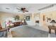 Cozy sitting room with a view of the adjacent rooms at 1353 Volturno Way, Henderson, NV 89052