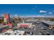 An aerial view of a vibrant commercial district, showcasing UNLV in the background at 1467 Hialeah Dr # C, Las Vegas, NV 89119