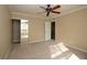 Spacious bedroom with a large closet offers a cozy space with natural light at 1467 Hialeah Dr # C, Las Vegas, NV 89119