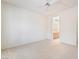 Well-lit bedroom with ceiling fan, neutral walls, and carpeted floor at 1781 Cypress Lake Ct, Henderson, NV 89012