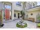 Picturesque courtyard with a charming water fountain, stone accents, and space for outdoor seating at 2008 Winter Wind St, Las Vegas, NV 89134