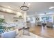Open living area with custom built-ins, modern decor, and neutral tones at 2581 Terrytown Ave, Henderson, NV 89052
