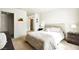 Comfortable bedroom with neutral tones and ample closet space, ready for personalization at 2606 S Durango Dr # 276, Las Vegas, NV 89117