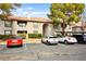 Charming condo exterior with designated parking spaces in a well-maintained community at 2606 S Durango Dr # 276, Las Vegas, NV 89117