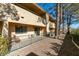 A nice backyard featuring a private patio perfect for entertaining or relaxing, with a gravel ground cover at 2851 S Valley View Blvd # 1161, Las Vegas, NV 89102