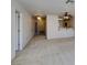 Hallway and breakfast bar that leads into a bright kitchen space at 2851 S Valley View Blvd # 1161, Las Vegas, NV 89102