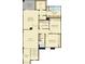 Second floor plan showcasing bedrooms, bathrooms, a loft, and laundry room at 3136 Mossfield Ave, Henderson, NV 89052