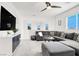 Spacious loft area with neutral tones, modern furnishings, and ample natural light, ideal for a Gathering room at 3136 Mossfield Ave, Henderson, NV 89052
