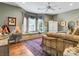 Bedroom featuring a bay window, hardwood floors, and neutral colors at 330 Rancho Cir, Las Vegas, NV 89107