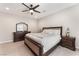 Spacious main bedroom featuring recessed lighting and neutral decor at 3409 Judson Ave, North Las Vegas, NV 89030