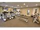 This gym features modern cardio equipment and weight training options for residents at 4200 S Valley View Blvd # 3078, Las Vegas, NV 89103