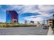 Large parking area with views of the city and a large building at 4200 S Valley View Blvd # 3078, Las Vegas, NV 89103