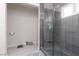 Modern shower with glass enclosure and tiled walls at 4509 Paseo Del Ray Dr, Las Vegas, NV 89121