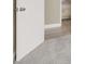 Hallway featuring hardwood floors and a neutral color scheme at 5762 Yerington Ave, Las Vegas, NV 89110