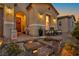 This charming home offers a welcoming porch, desert landscaping, and a warm, inviting entrance at 6325 Gambetta St, Las Vegas, NV 89115