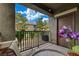 Cozy patio featuring a table and chairs with views of the community at 6868 Sky Pointe Dr # 1089, Las Vegas, NV 89131